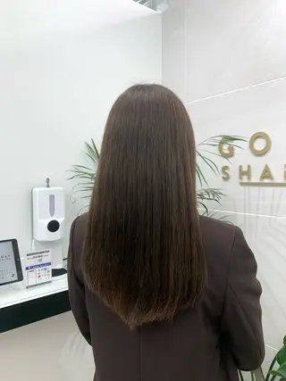 セミロング カラー 本格ヘッドスパ🌿 ×ヘア　佐藤のヘアスタイル