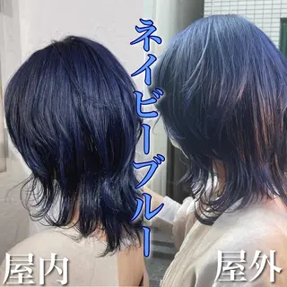 ミディアム カラー 髪質改善/縮毛矯正 ボブ/Ryuseiのヘアスタイル