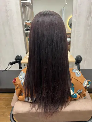 セミロング TELA HAIR 幕張本郷所属・TELA HAIR 幕張本郷店 千尋のヘアスタイル