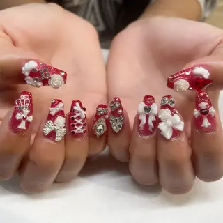 ネイル 💎🐰 saki. m 🐰💎のネイルデザイン