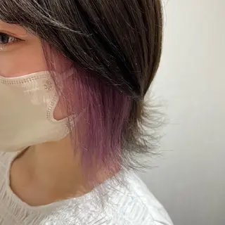 ショート カラー 福田 真佑のヘアスタイル