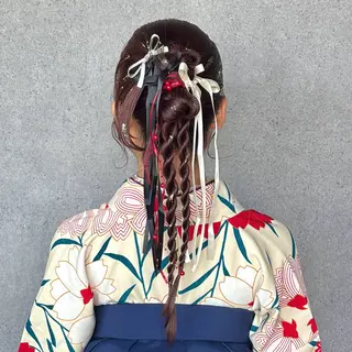 ヘアアレンジ 加藤 結奈のヘアスタイル