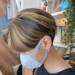 ショート 山本 陸央のヘアスタイル