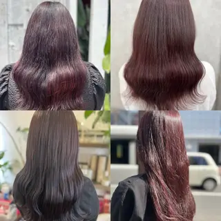 ロング カラー ピンク髪の美容師🎀 🖤ゆうなのヘアスタイル