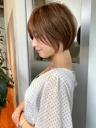 ショート カラー ハイライトNo.1☆ ゆうのヘアスタイル