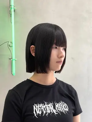 ショート 谷井 実結樹のヘアスタイル