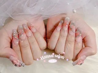 ミディアム Hanaai Salon新宿店のネイルデザイン