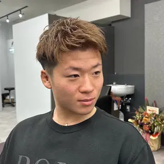 カラー メンズ ⭐️メンズカラー⭐️ No1二田健吾‼️のヘアスタイル