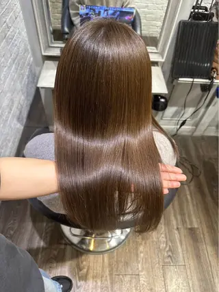 ロング カラー Mauve 世田谷 きたじまのヘアスタイル