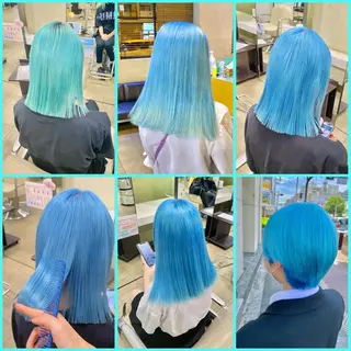 セミロング 【今里 ハイトーン】 横山大樹のヘアスタイル