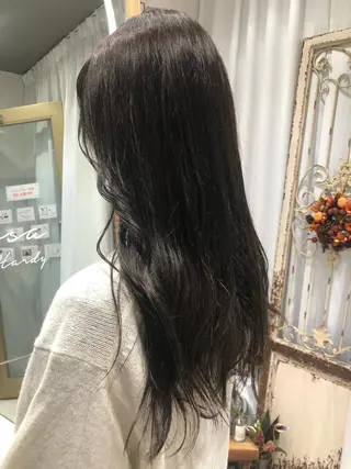 ミディアム La fith hair rond 立川店所属・kyosuke 透明感カラーのヘアスタイル