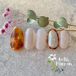 ネイル Lelis Marron所属・岸 侑李のネイルデザイン