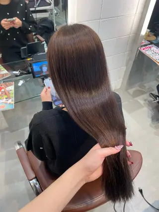 カラー 🖤ROSEL／ KUREA🖤のヘアスタイル