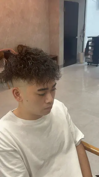 パーマ メンズ men's&ladys J'sGrace【メンズアンドレディース ジェイズグレイス】所属・🌻J'sGrace /JUMA🌻のヘアスタイル