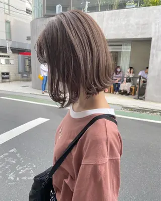 ミディアム カラー シェアサロン salowin所属・✨ブリーチなし透明感 カラー🥇ユースケのヘアスタイル