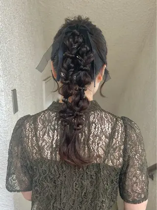 ヘアアレンジ マツエク・m en's・ﾋｶﾙ🎀のヘアスタイル