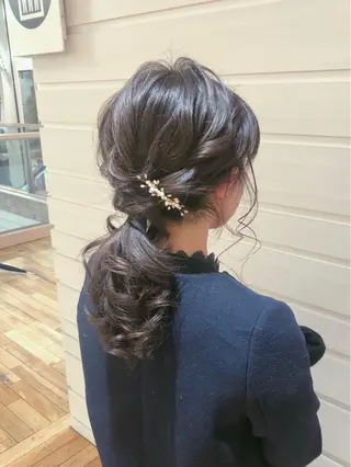 ヘアアレンジ ヘアセット ✴︎Mai✴︎銀座のヘアスタイル