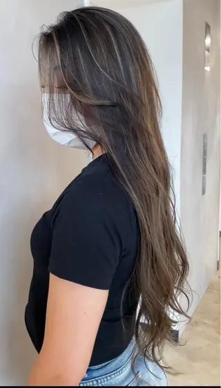 ロング カラー ヘアアレンジ 【代表】高山 一真のヘアスタイル