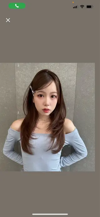 ロング Lond Role所属・🎀透明感ブラウ ンshizuka🎀のヘアスタイル