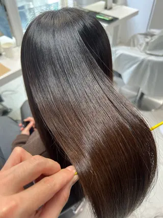 ロング パーマ 染野 匠のヘアスタイル