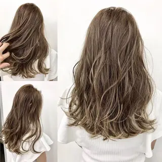 ロング カラー 山本　尚輝 🐶ハイライト🐶のヘアスタイル