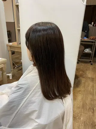 ロング 長嶋 花梨のヘアスタイル