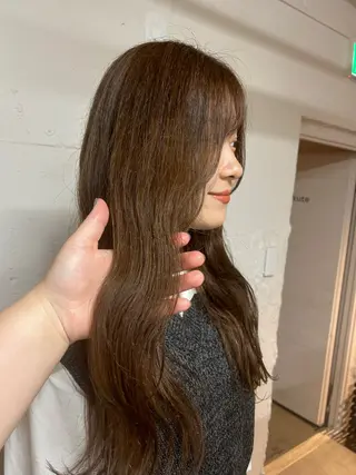 カラー tokute 片岡心🐥のヘアスタイル