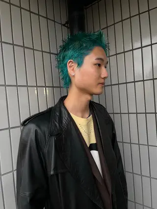 ショート メンズケアブリーチ 特化🔥村田のヘアスタイル