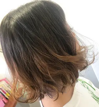 ショート パーマ ブリーチ毛縮毛矯正 👑山口のヘアスタイル