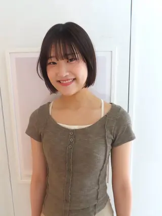 ショート rizu ボブヘアのヘアスタイル
