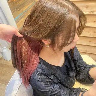 カラー Kai by BalcoNY所属・宮本 紗阿弥のヘアスタイル