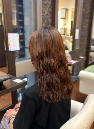 ロング カットパーマモデル 🖤ikoiのヘアスタイル