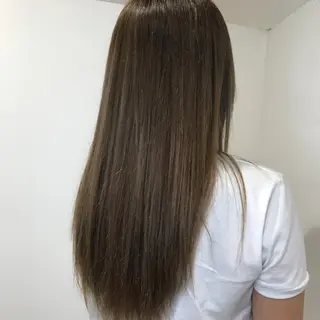 ロング カラー reve所属・乾かすだけで艶髪酸性 ストレート髙橋悠耶のヘアスタイル