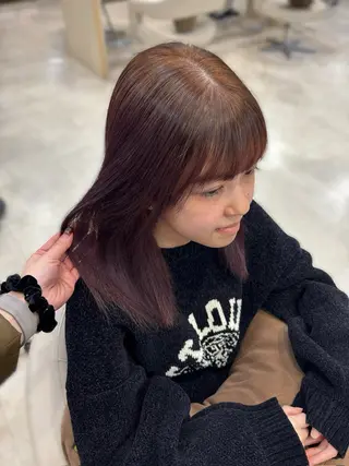 セミロング 髪質改善 ·˖Reika·˖✩のヘアスタイル