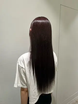 ロング カラー 山野愛子美容室銀座所属・銀座YUKINA🌙 カラーブリーチ🩷のヘアスタイル