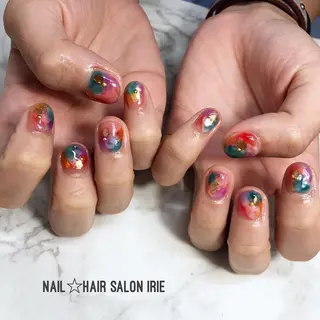 ネイル Hair salon Irie所属・與儀 知佳のネイルデザイン