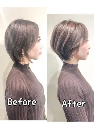 ショート 北條 優輝のヘアスタイル