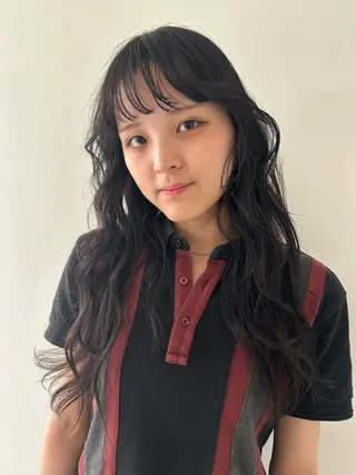 ロング カラー ケアパーマ/ブリーチ daisukeのヘアスタイル