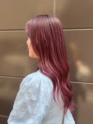 ロング カラー yuuka charmのヘアスタイル