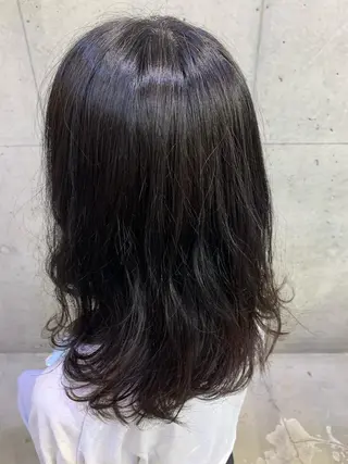 セミロング パーマ ラニティック所属・田辺 東陽のヘアスタイル