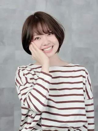 ミディアム カラー 名駅Private Salon Noaのヘアスタイル