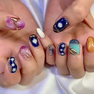 ネイル シェアサロンLei.g(レイジー)所属・3Dアートネイル💗 都築レナのネイルデザイン