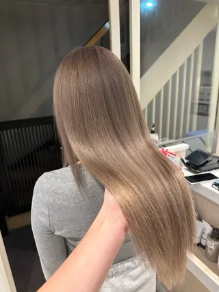 ロング カラー 🌈評価No.1🌈 艶髪カラー❌エクステのヘアスタイル