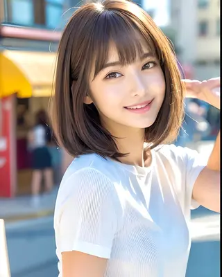 ミディアム 市原 大翼のヘアスタイル