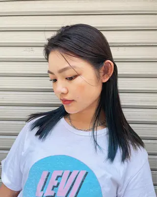 ロング カラー haru/レイヤー/ ウルフのヘアスタイル