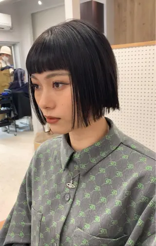 ショート ショート、ボブ特化 長島智彦のヘアスタイル