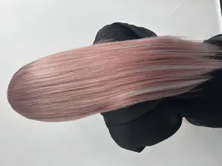 ロング カラー alpha. カラーエクステ下妻のヘアスタイル
