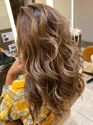 ロング カラー 小島 健太郎のヘアスタイル