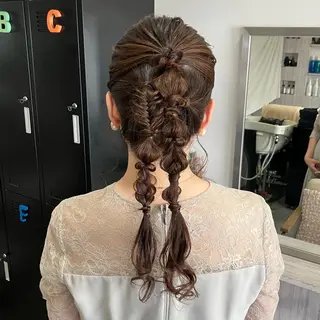 セミロング Legami 熊本（レガーミ）所属・清村 和音のヘアスタイル