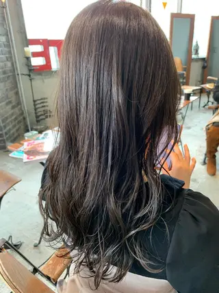 ミディアム カラー ヘアアレンジ 似合わせ×美髪改善✨ Yutoのヘアスタイル